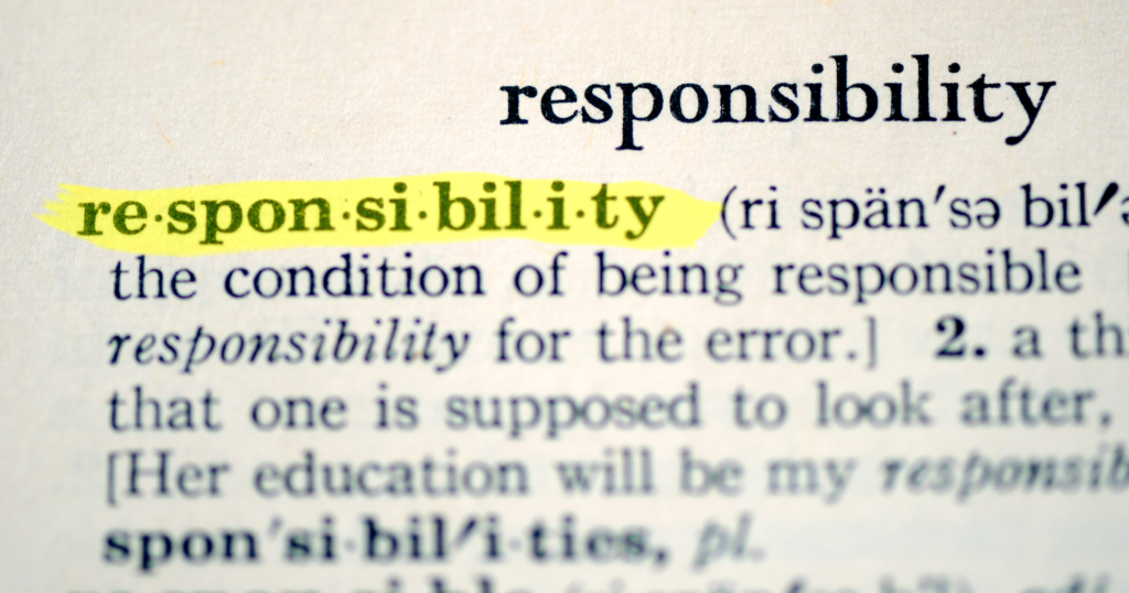 Responsibility